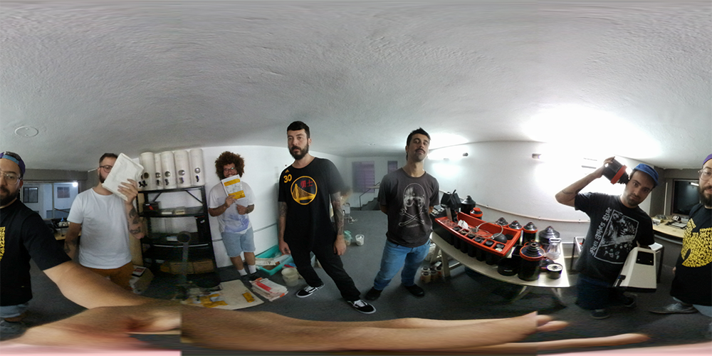 Foto feita pelo Coletivo MOFO com o moto snap 360 camera do moto z2 force